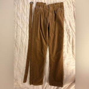 SO High Rise Corduroy Mom Jeans Size 5 / 27W